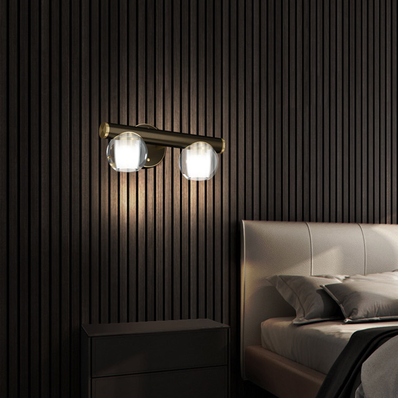 Настенный светильник ILIANA WALL A Brass Black by ImperiumLoft