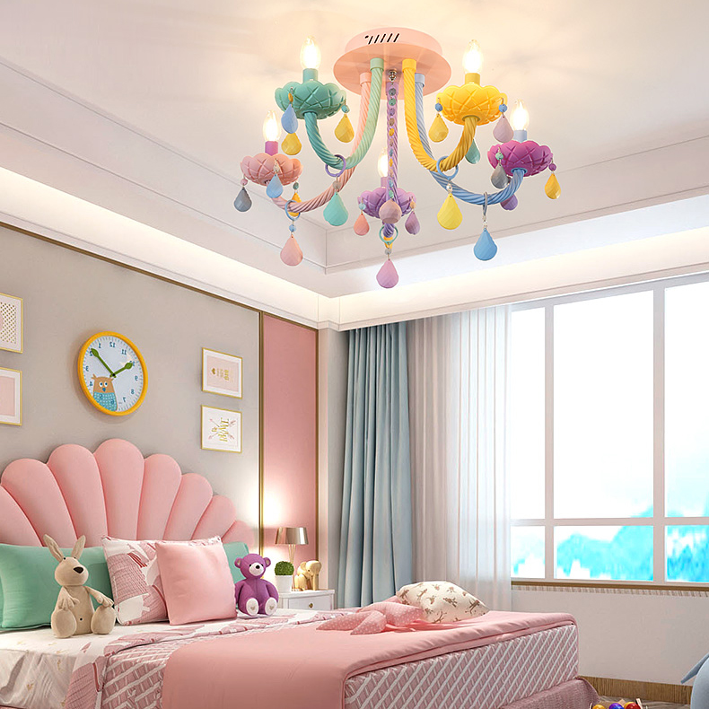 Потолочная люстра RAINBOW SHORT 6 lamps by ImperiumLoft