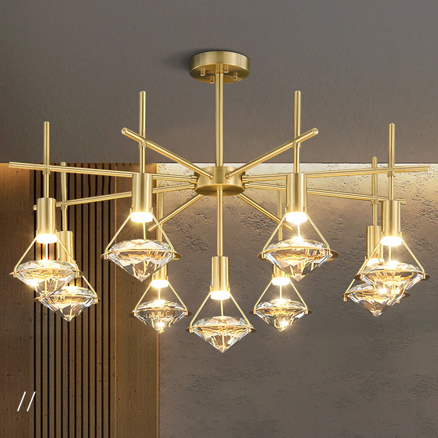 Потолочная люстра GLASGOW CH L13 by ImperiumLoft