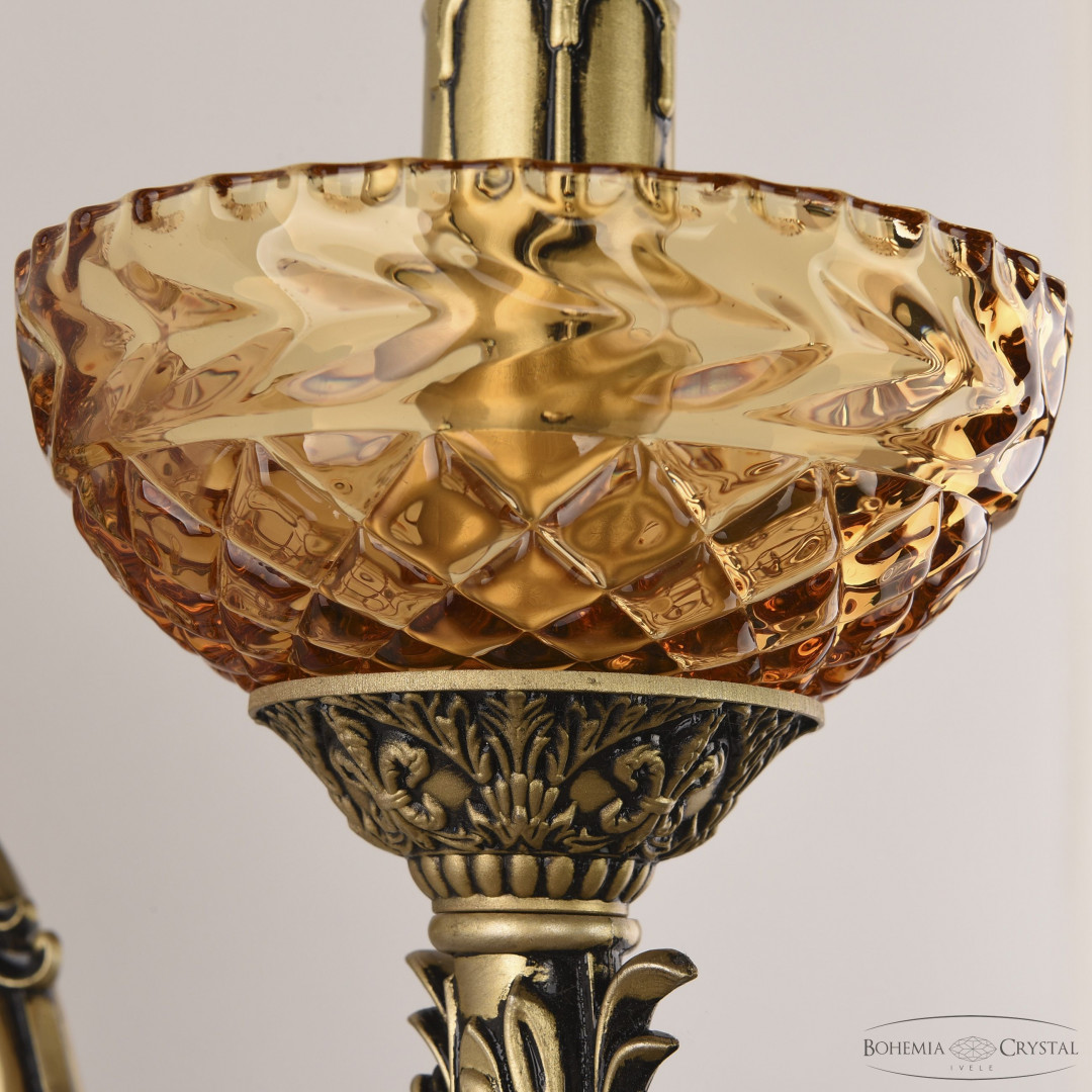 Бра хрустальные AL7901B10/1/175 B AGB P Amber/M-1F Bohemia Ivele Crystal