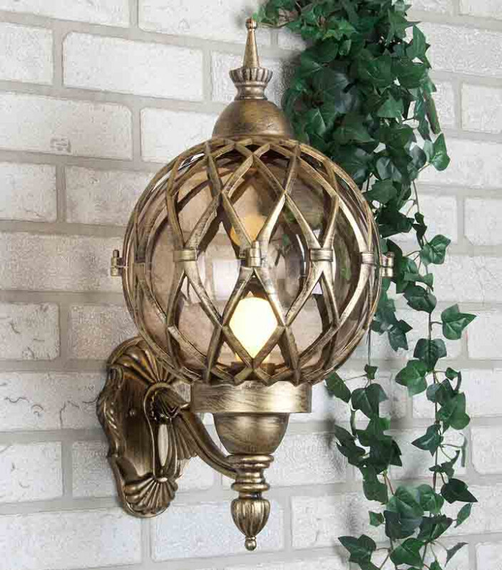 Светильник настенный Elektrostandard Sirius U черное золото