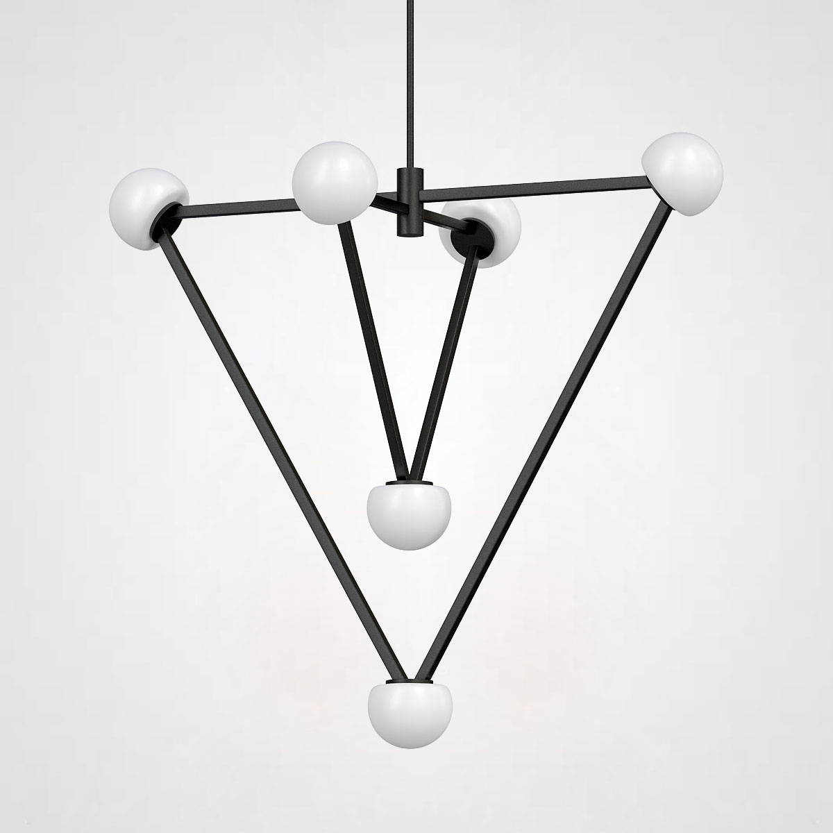 Подвесной светильник DUCHESS L6 Black by ImperiumLoft