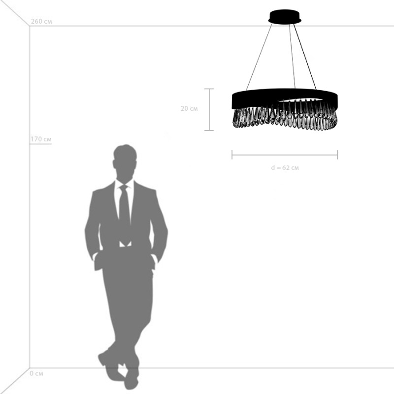 Подвесная люстра Lightstar 703163