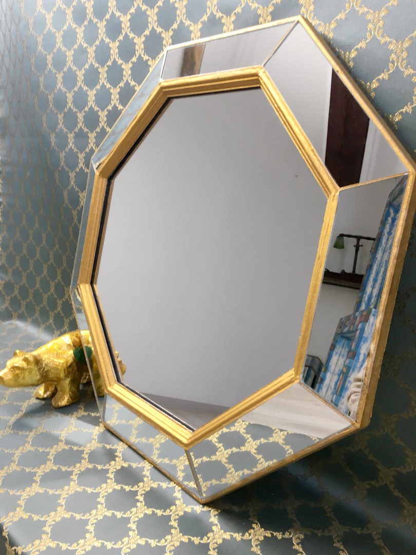 Зеркало BountyHome Espresso Gold mv166