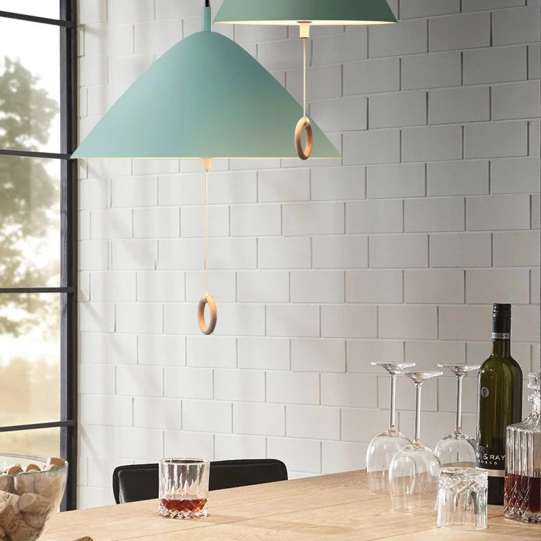 Подвесной светильник HUG D33 black by ImperiumLoft