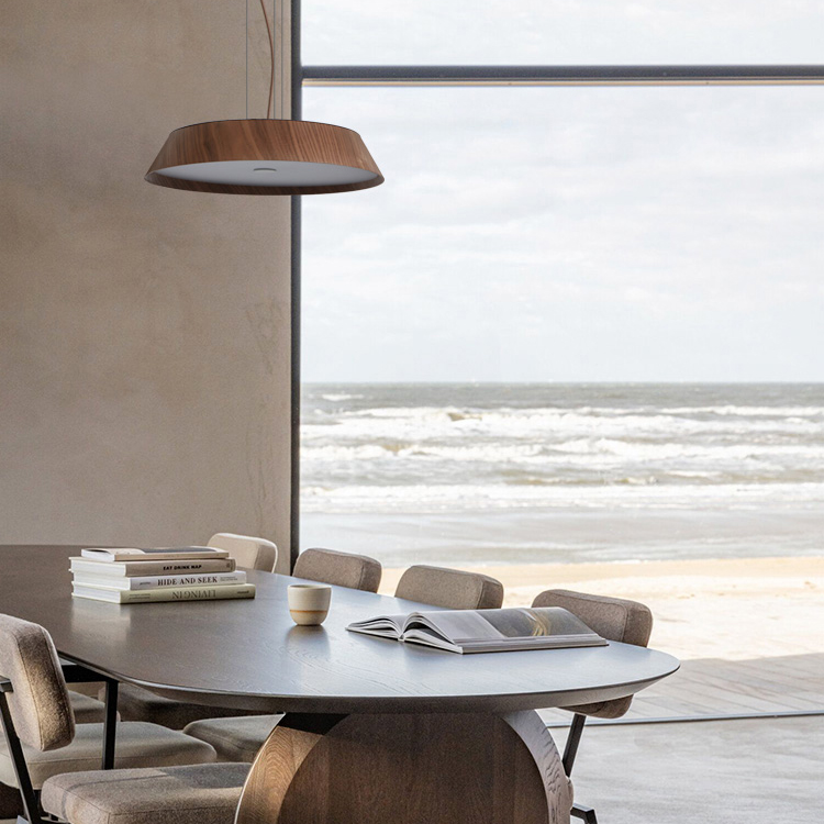 Подвесной светильник BENONI D42 Light brown by ImperiumLoft