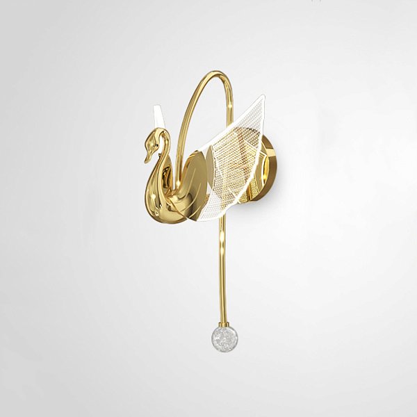 Настенный светильник BIRDIE WALL Gold by ImperiumLoft