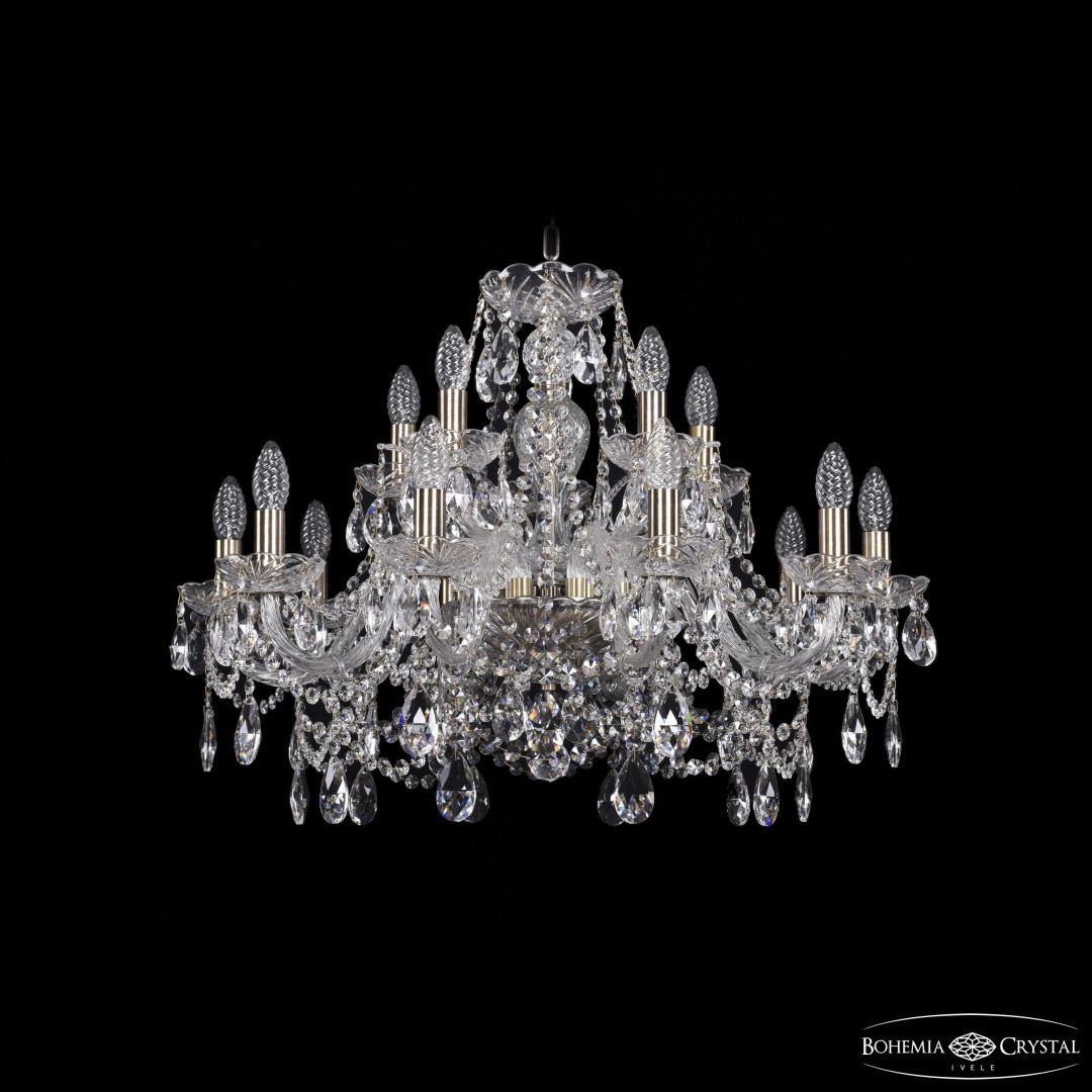 Люстра хрустальная 1411/10+5/240 Pa