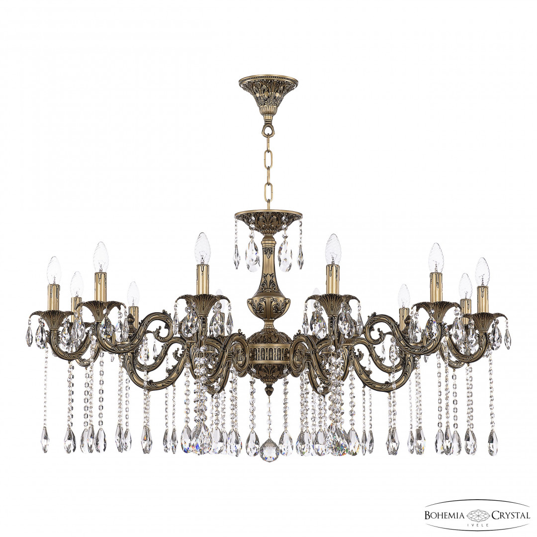 Люстра хрустальная AL79104/12/430 A AGB Bohemia Ivele Crystal