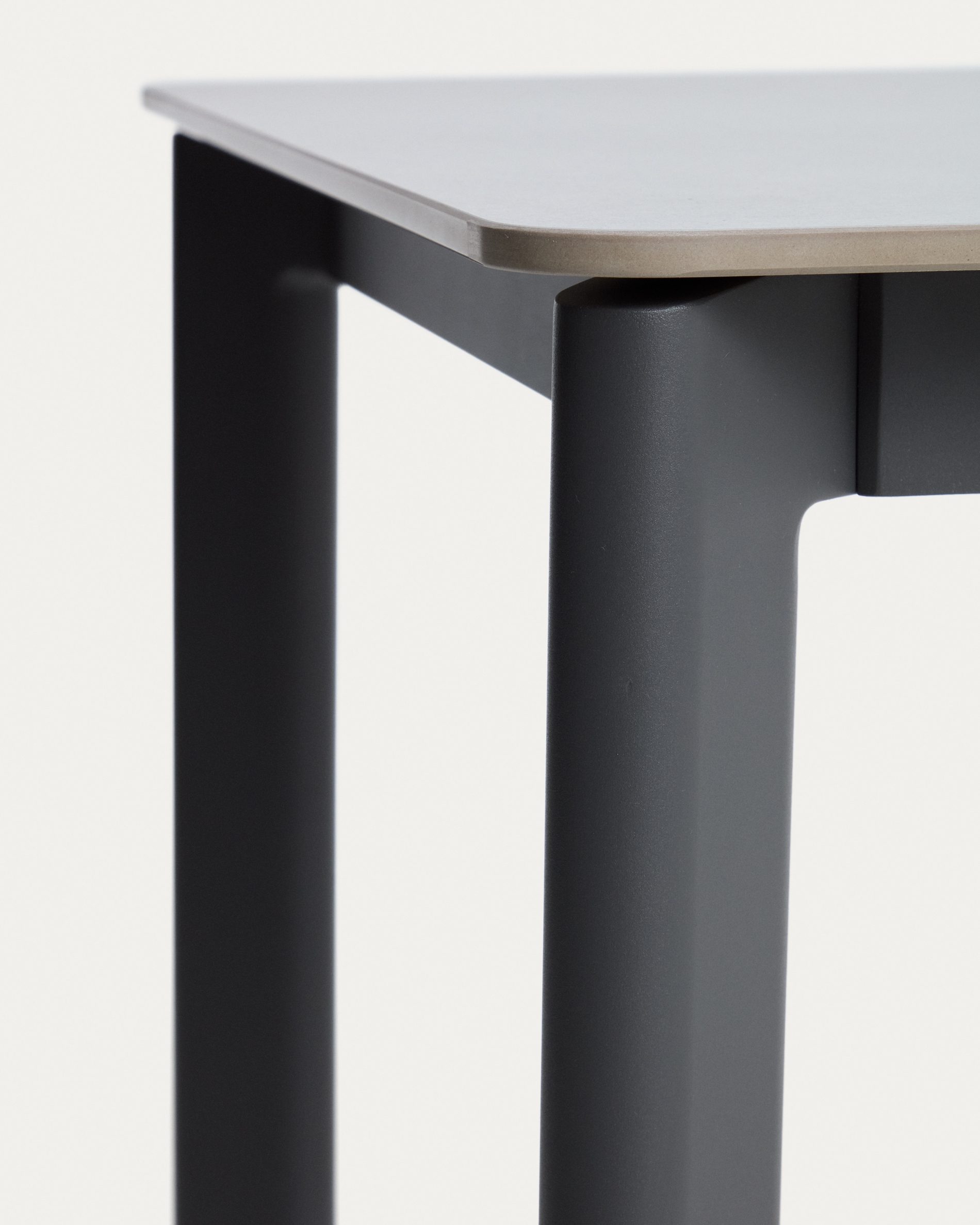 Уличный стол Anafi с графитовой столешницей из спеченного камня, 140 x 80 см La Forma 482163