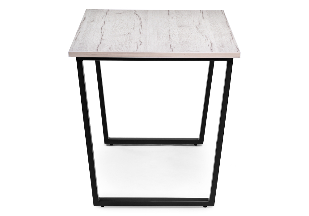 Стол деревянный Woodville Лота Лофт 140 25 мм юта / черный матовый 489628