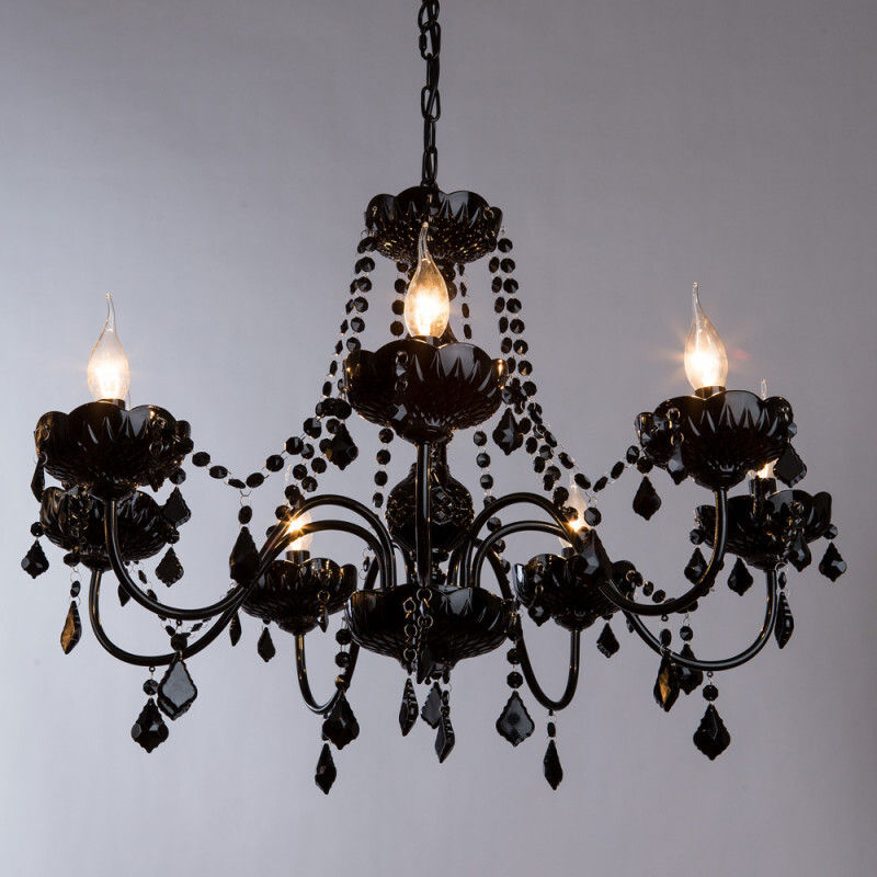 Подвесная люстра Arte Lamp A8918LM-7BK