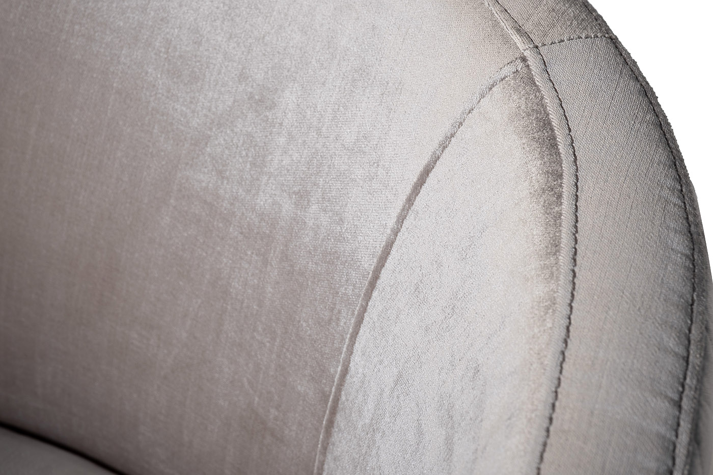 Стул велюровый серый/хром Garda Decor GY-08200