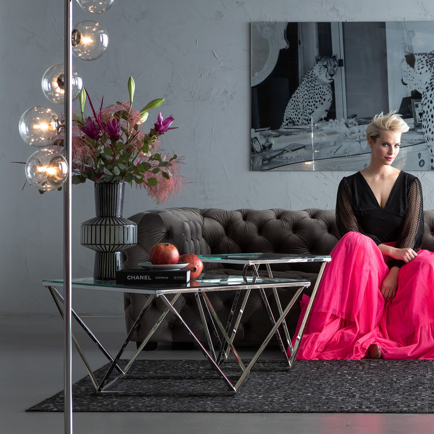 Столик приставной KARE Cristallo 85031