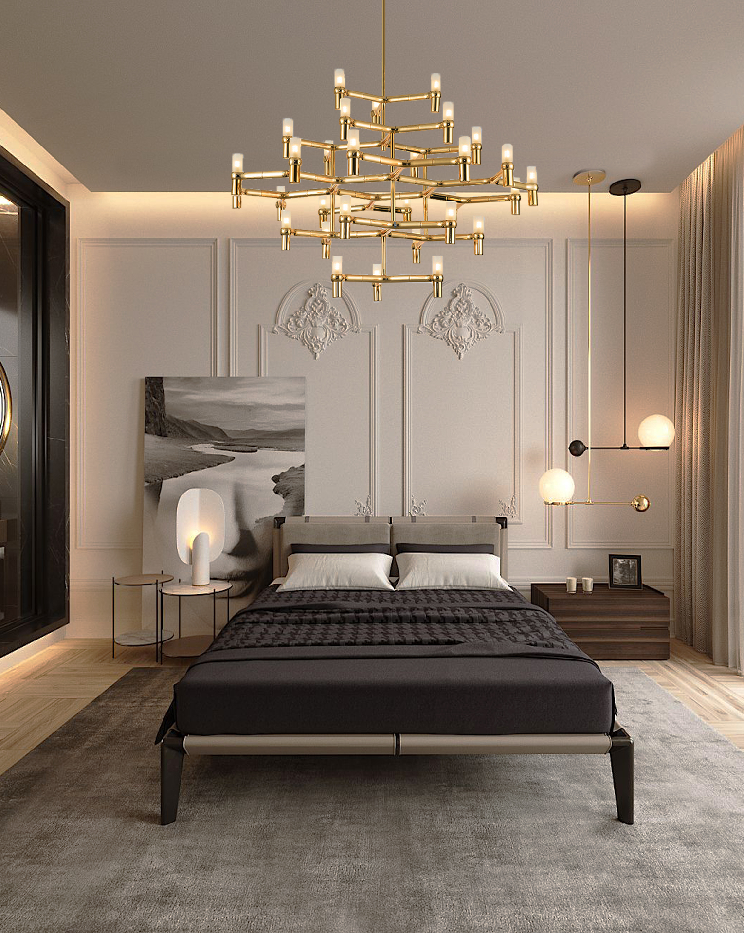 Люстра Milosh tendence 0872CL-30GD