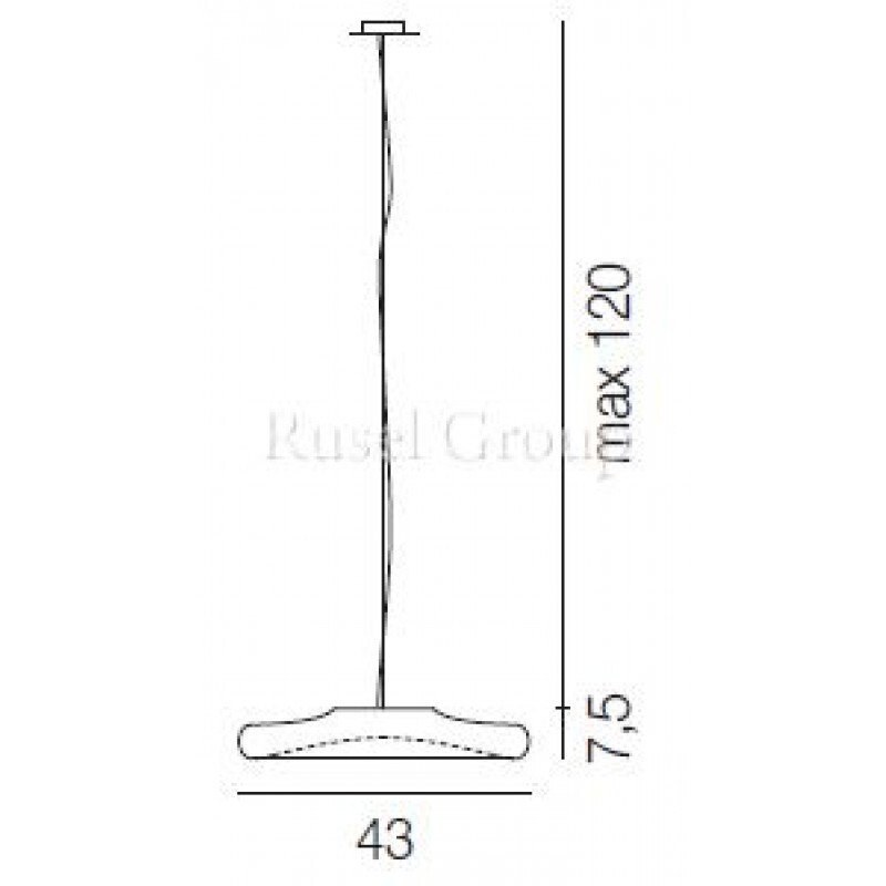 Подвесной светильник Vistosi POD SP P