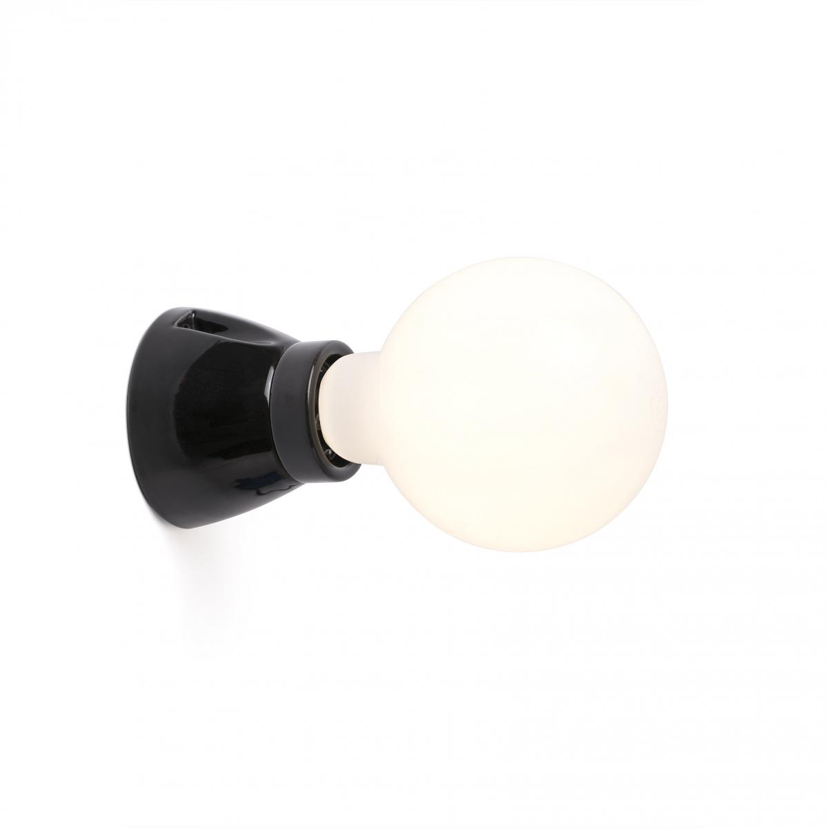 Бра керамическое Kera черное Faro