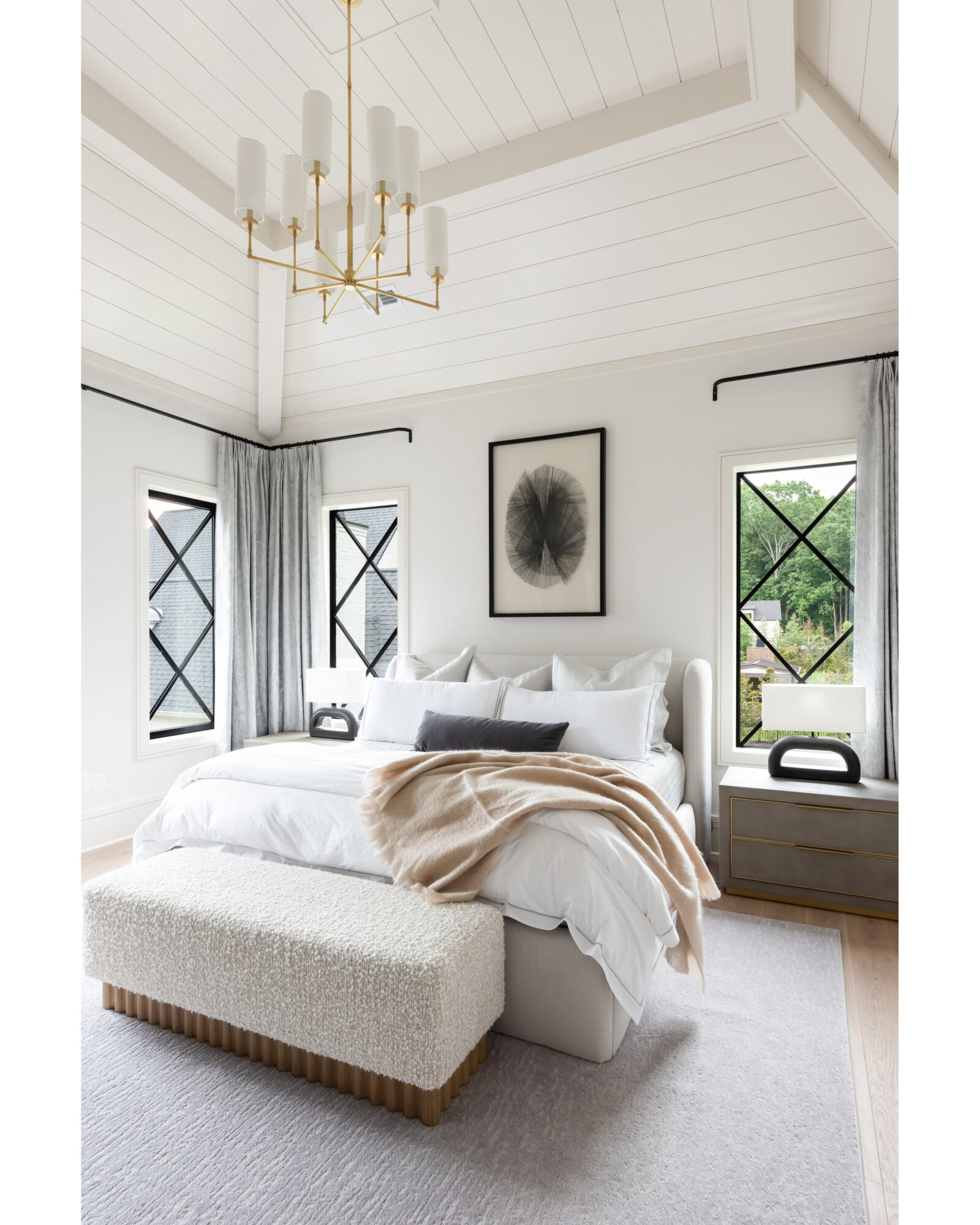 Золотая люстра Новара Louvre Home P7702PA