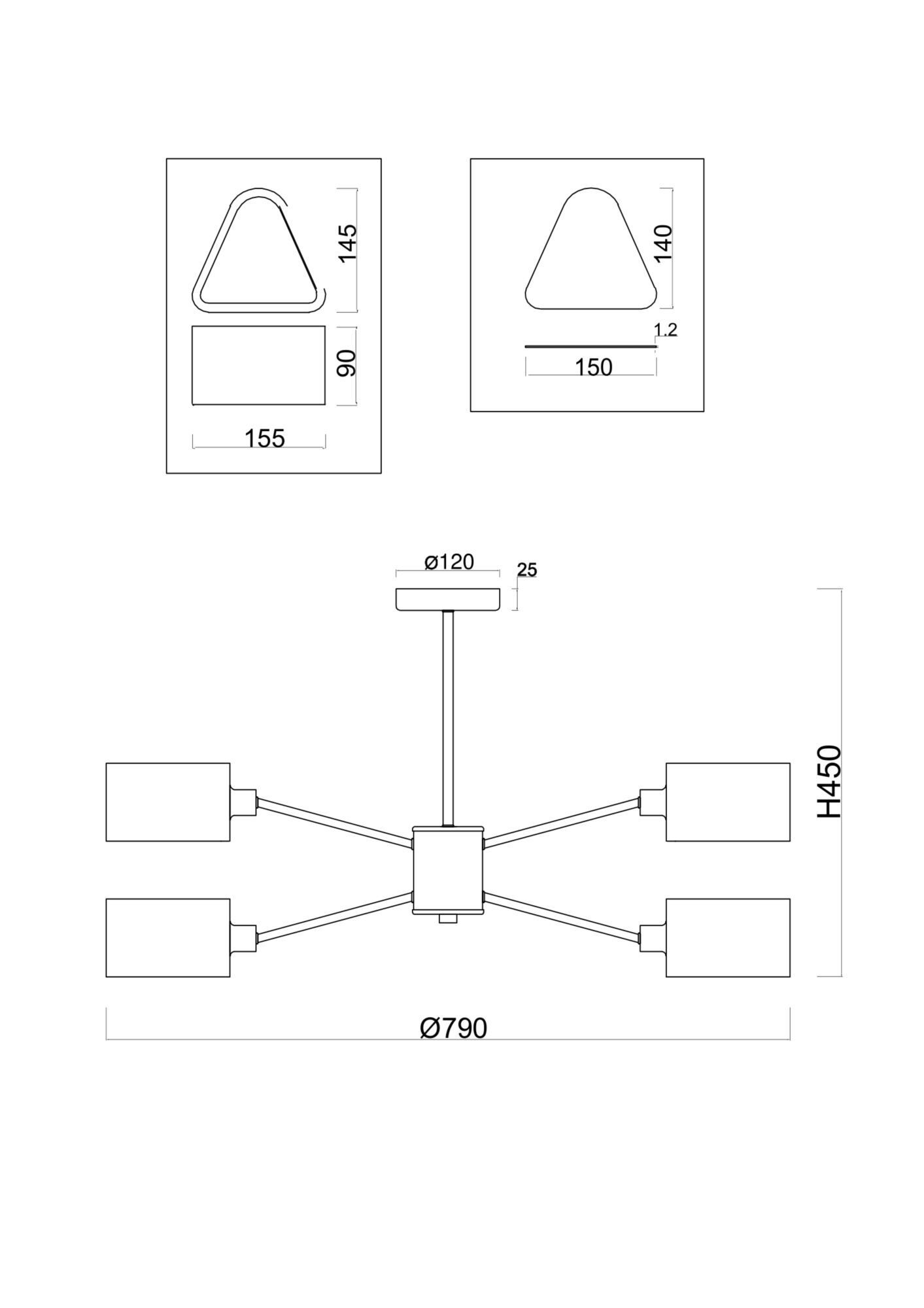 Люстра Freya FR5040PL-08CH