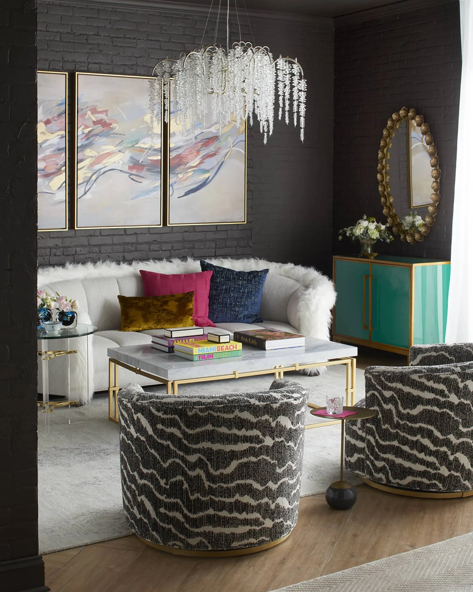 Столик приставной Гарнет Louvre Home FST110924RJ