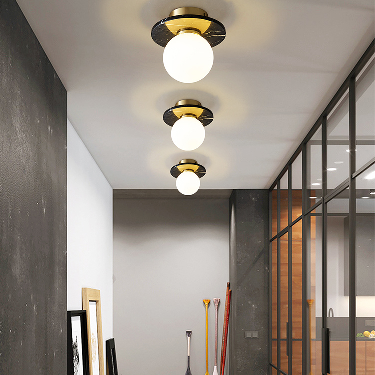 Потолочный светильник NESO D18 Black by ImperiumLoft