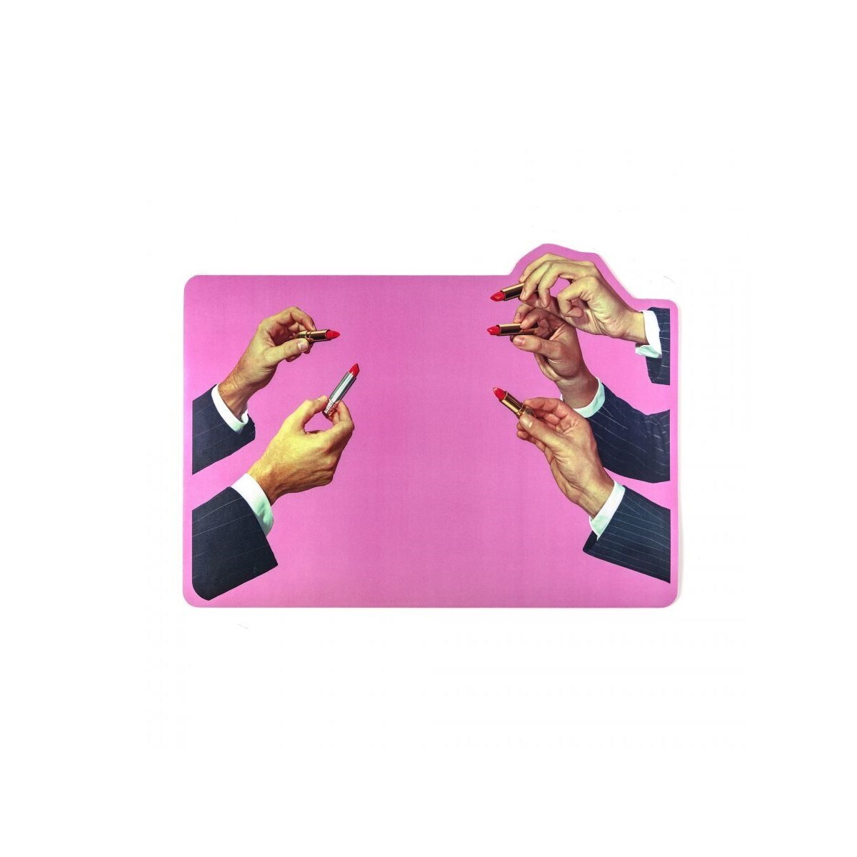 Салфетка под приборы Seletti Pink Lipstick 02101