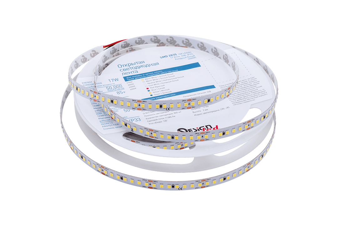 Лента светодиодная DesignLed DSG2168-24-W-33