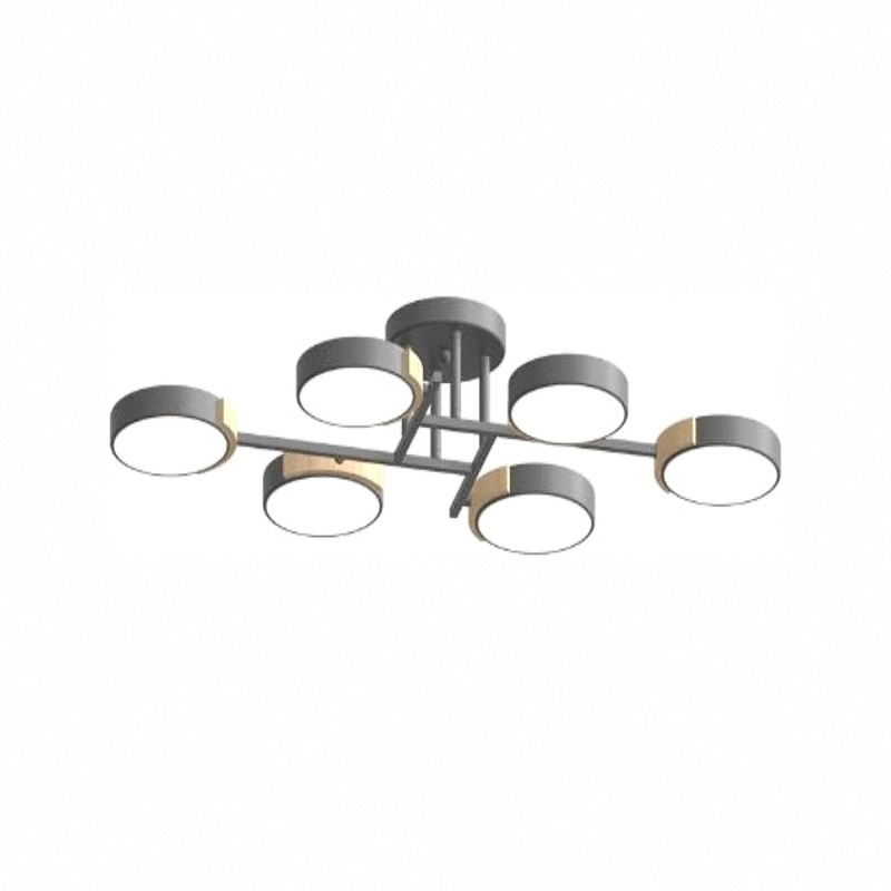 Накладная люстра LED4U L3211-830 GR