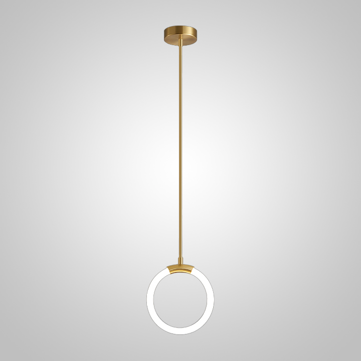 Потолочный светильник NILS D15 Brass by ImperiumLoft