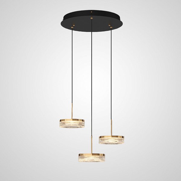 Подвесной светильник RIGO COMBO D35 Brass by ImperiumLoft