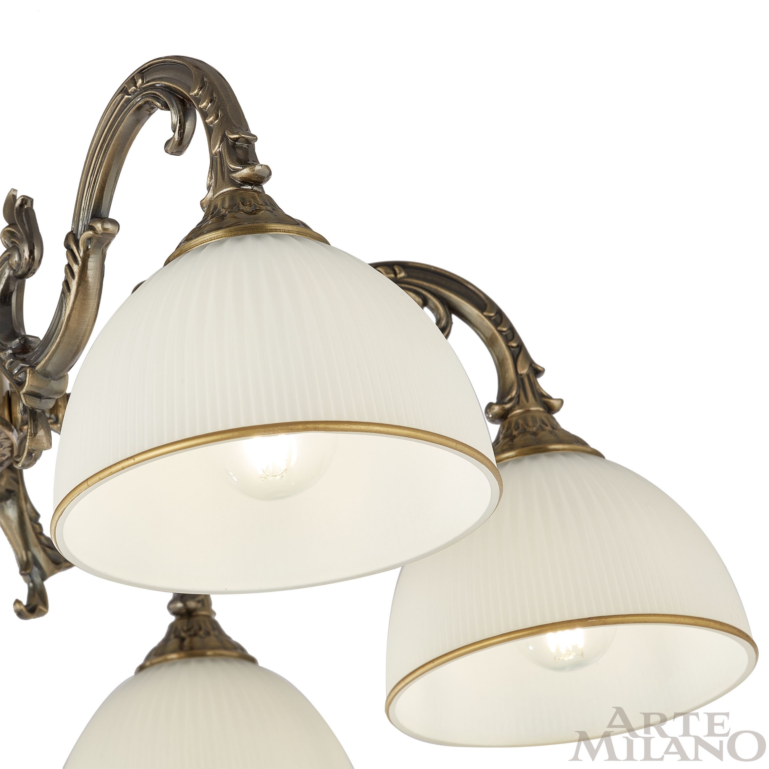 Люстра с плафонами 346410/8 AB Arte Milano