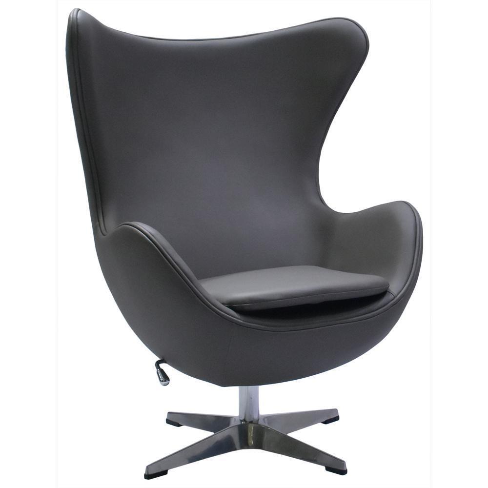 Кресло EGG CHAIR серый Bradex Home FR 0567
