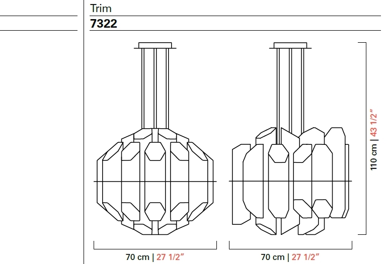 Люстра Barovier & Toso 7322