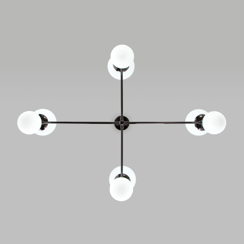 Подвесная люстра Eurosvet 30182/8 черный жемчуг