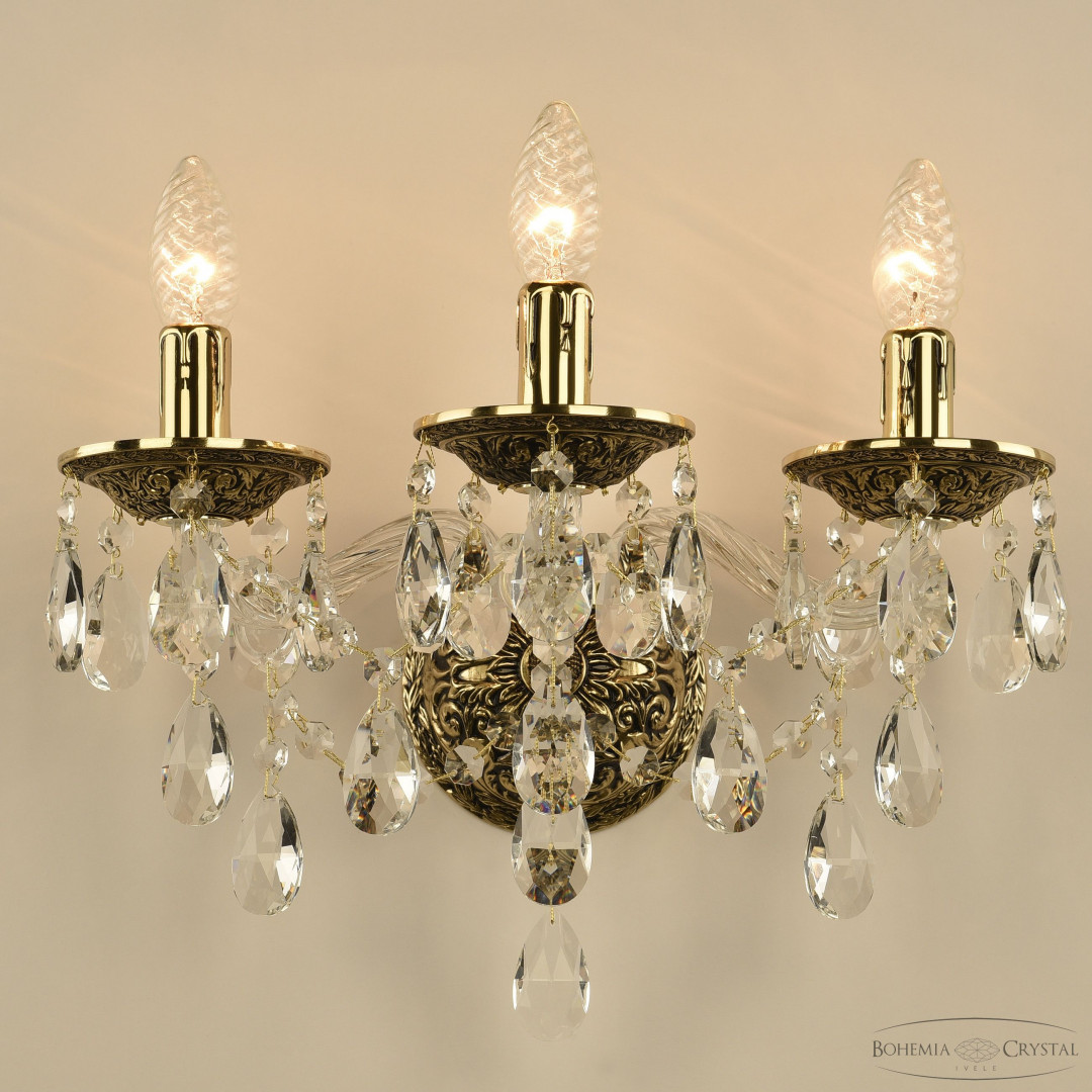 Бра хрустальные 16215B/3/141 GB Bohemia Ivele Crystal