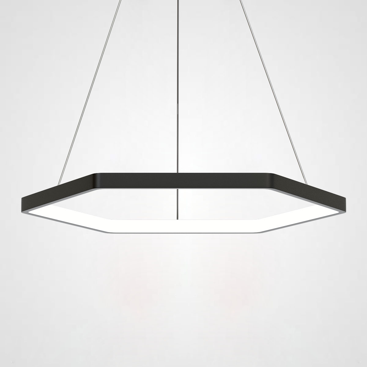 Подвесная люстра MARLA D60 Black Трехцветный свет by ImperiumLoft