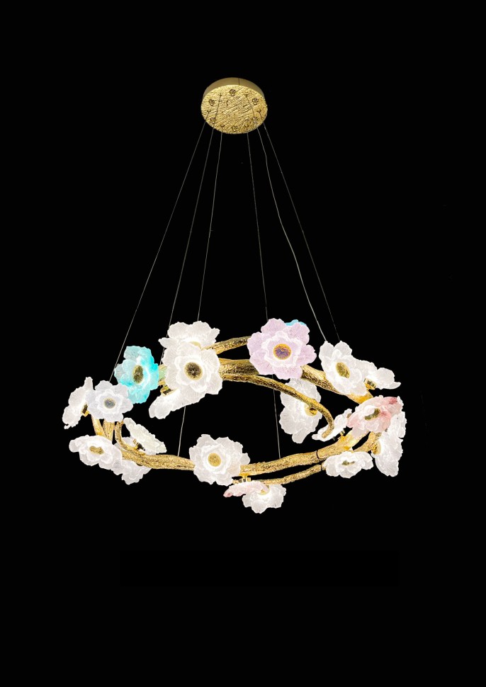 Люстра подвесная Fluorite FL1098-24P