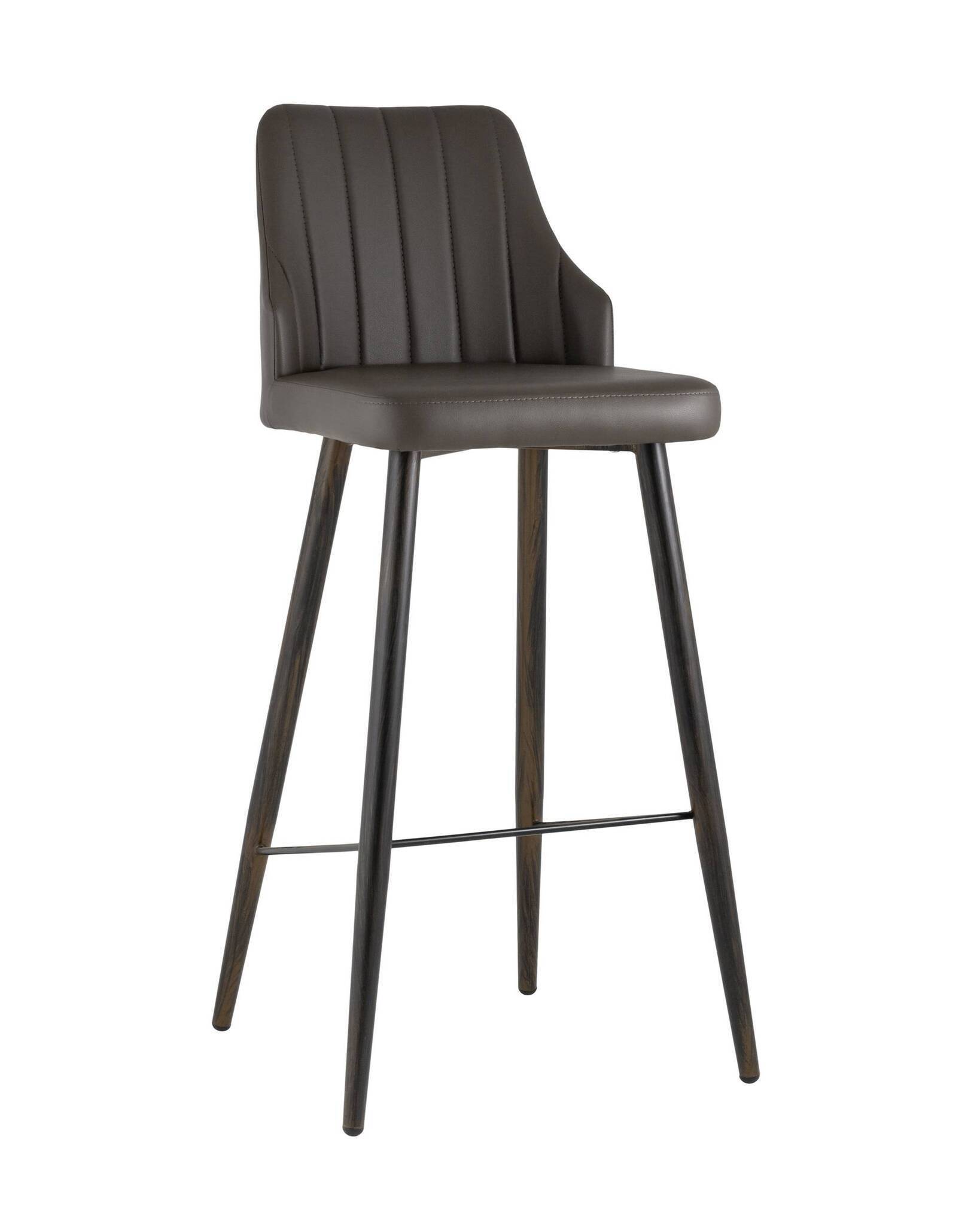 Стул барный Коналл экокожа таупе Stool Group