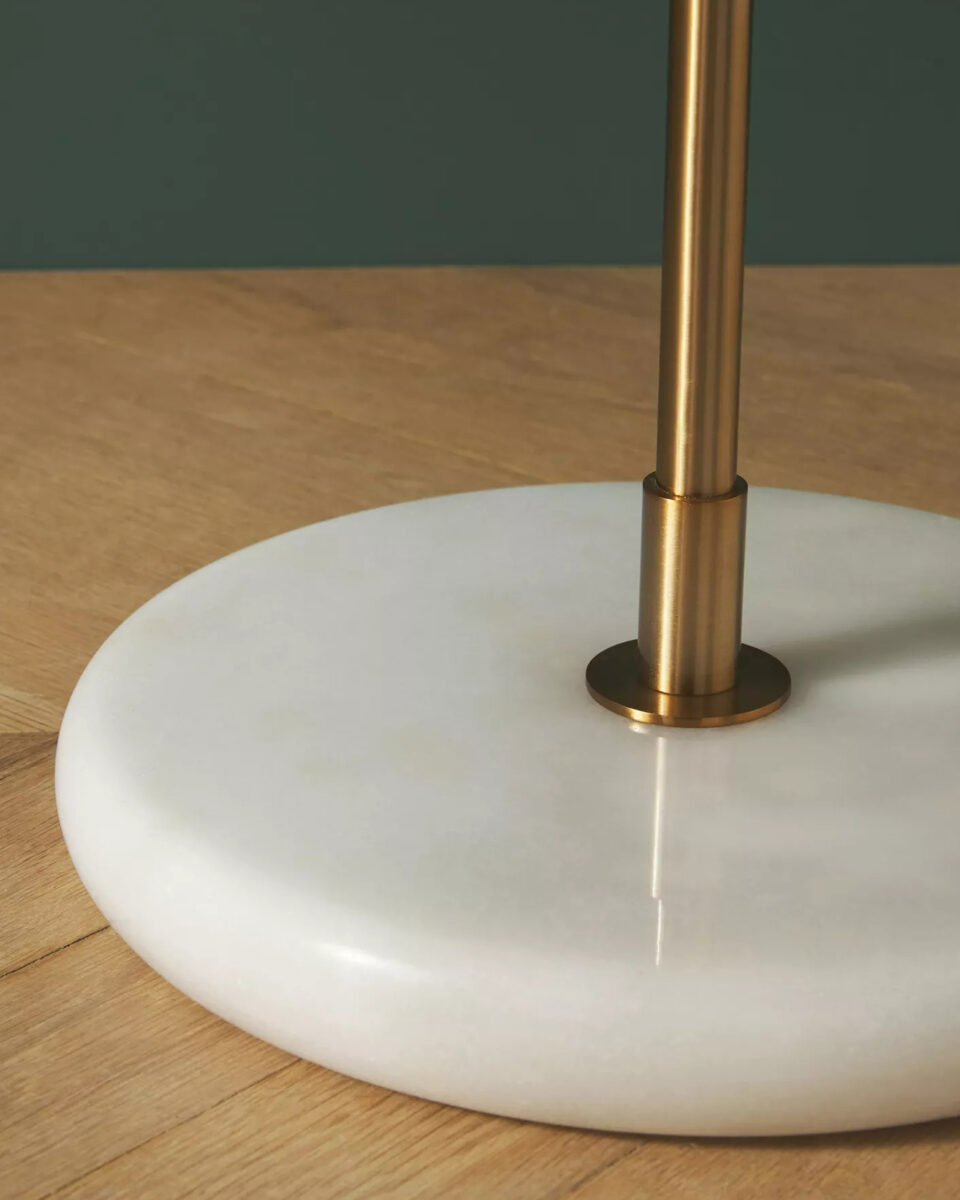 Золотая напольная лампа Харриет Louvre Home LHLFL050348SWL