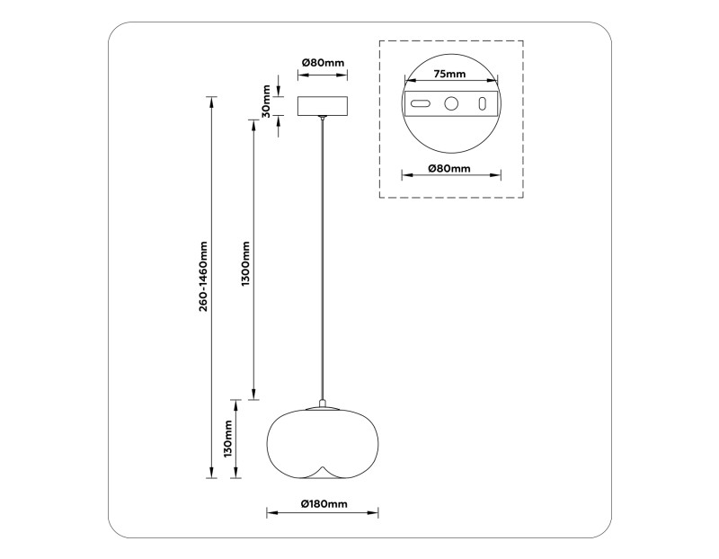 Подвесной светильник Ambrella Light LH11082