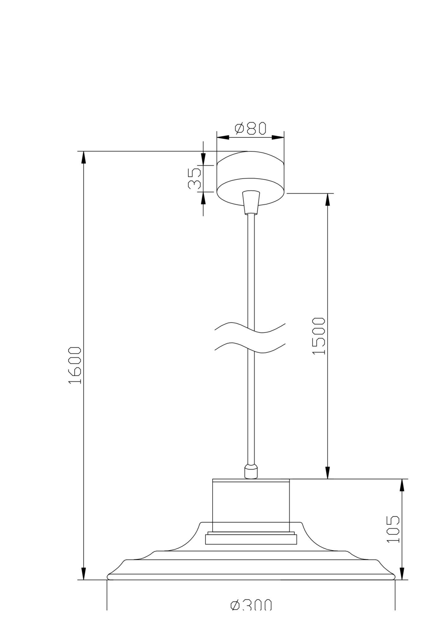 Подвесной светильник Maytoni P066PL-L9W4K