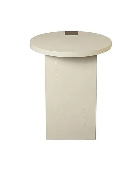 Бежевый приставной столик Дидье Louvre Home LHFST093TS/DPO