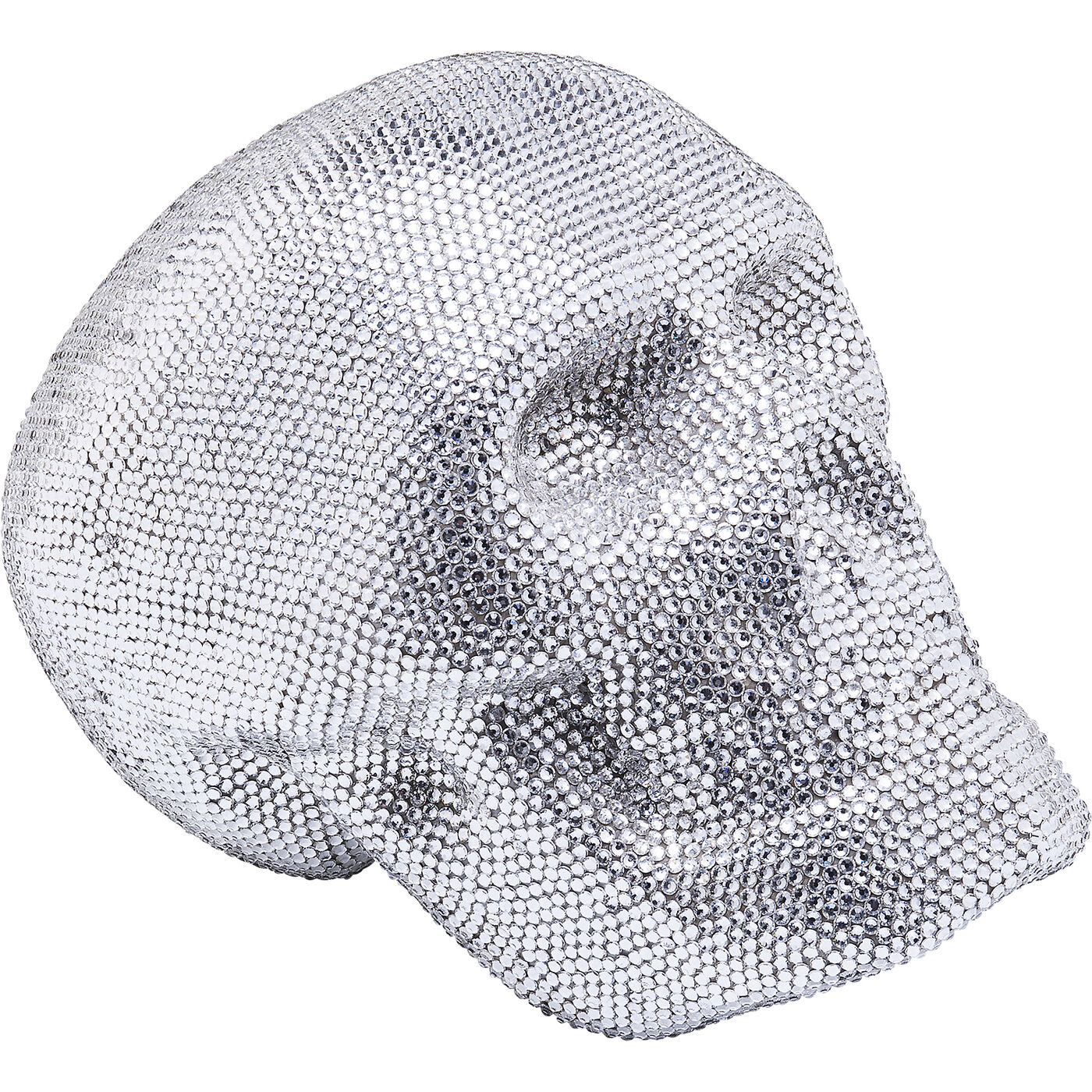 Фигура декоративная Crystal Skull Silver Small KARE 61636