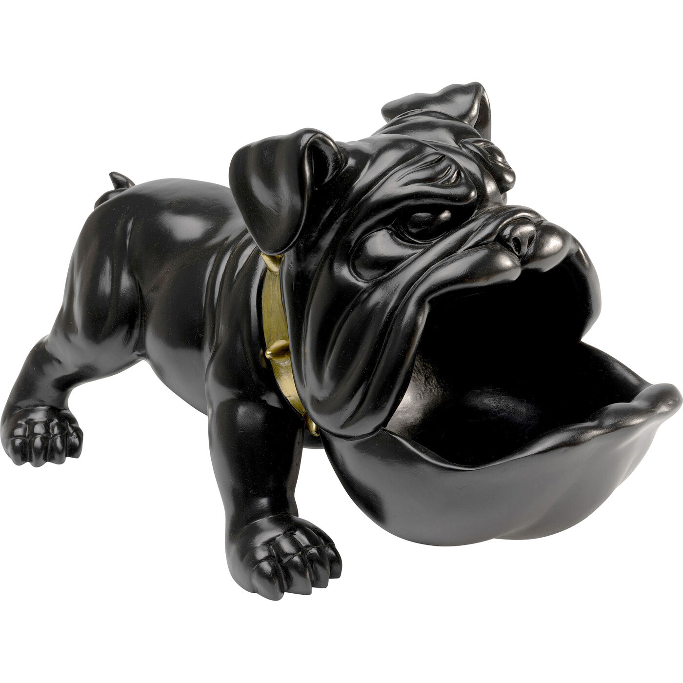 Фигура декоративная Hungry Dog Black 37cm KARE 56869