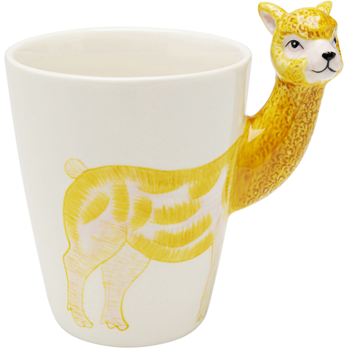 Кружка Funny Animal Alpaca 12 см KARE 56013