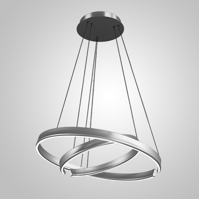 Подвесная люстра VEIKKO D65+45 Chrome by ImperiumLoft