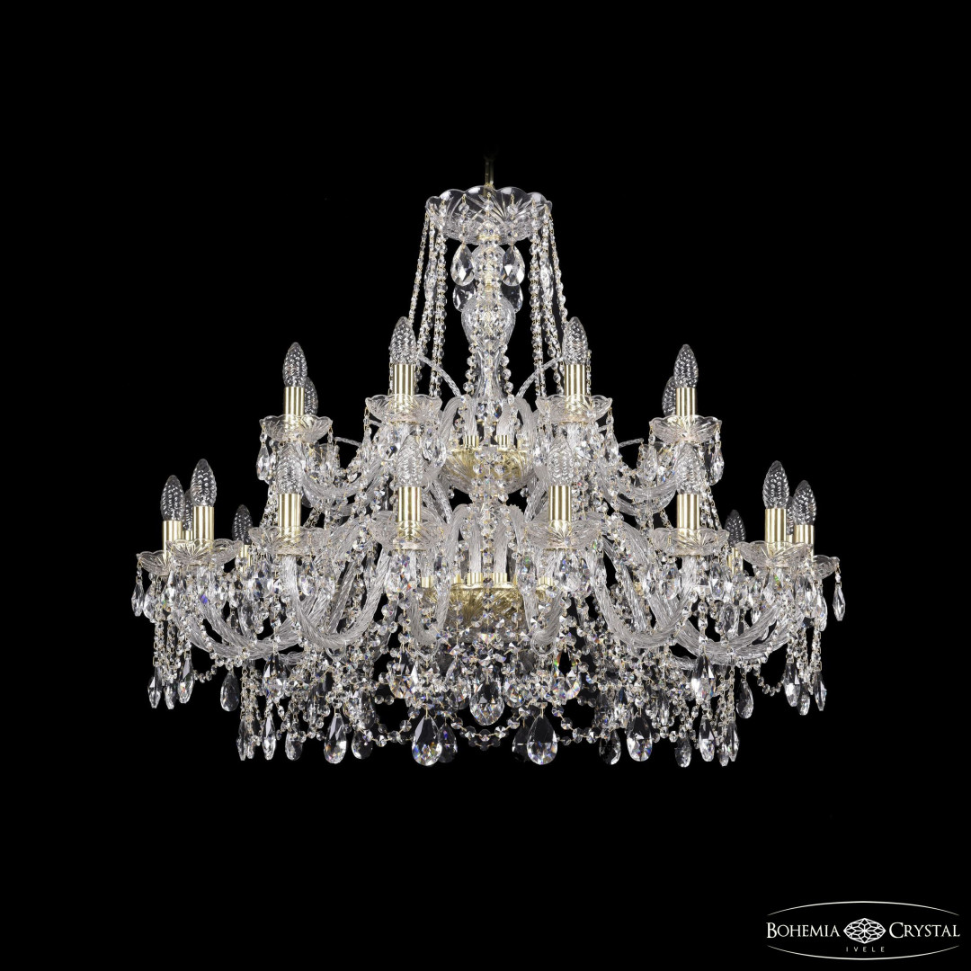 Люстра хрустальная 1411/16+8/360/2d G