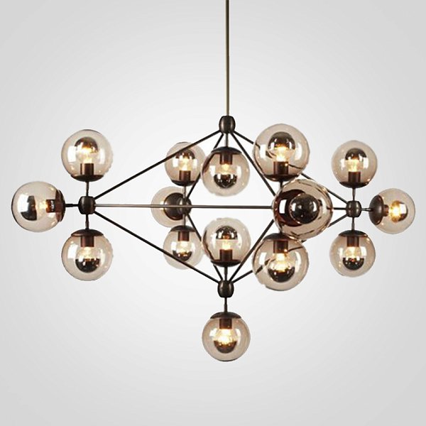 Люстра Modo Chandelier 15 Globes by ImperiumLoft