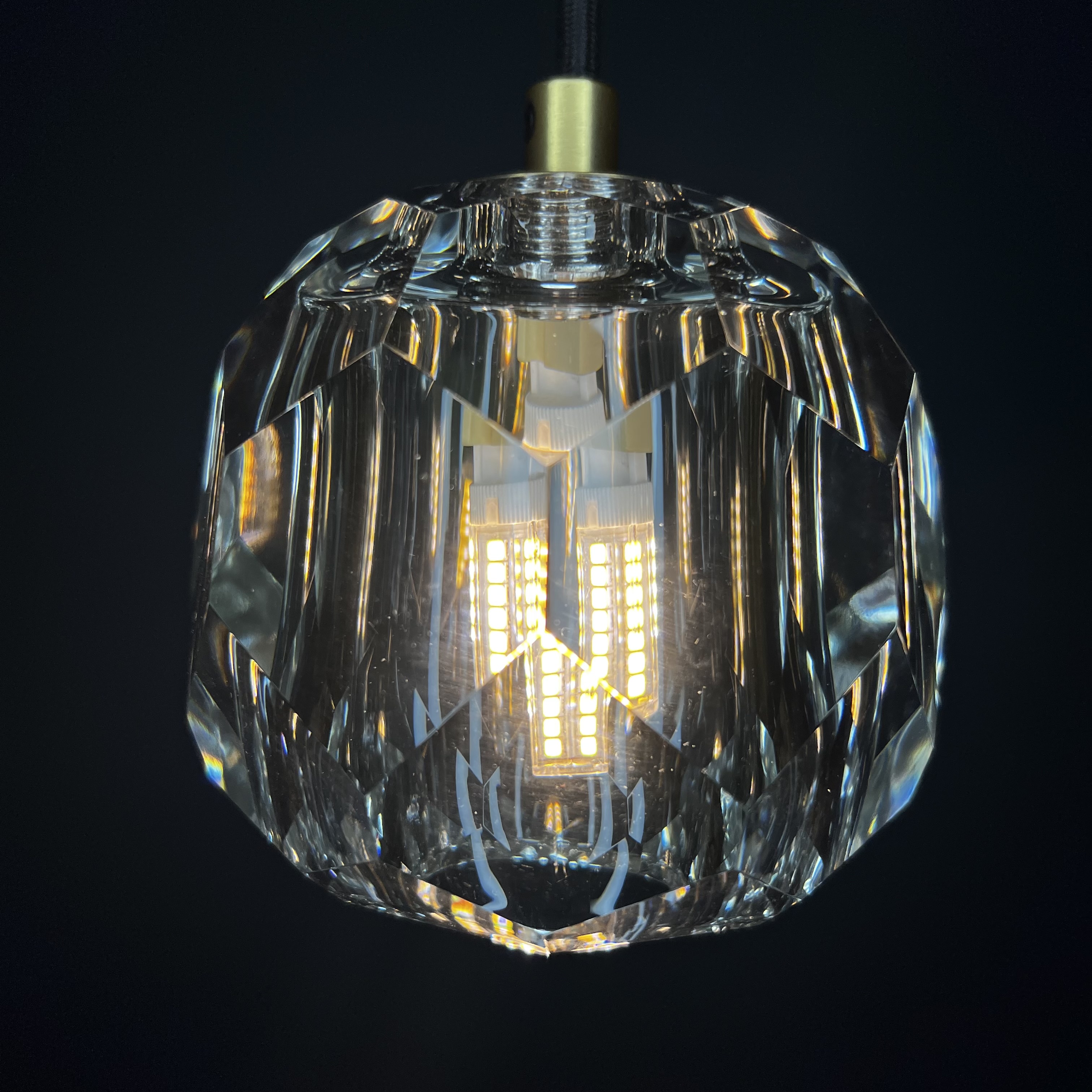 Подвесной Светильник Rh Boule De Cristal Single Rod Pendant Brass By Imperiumloft