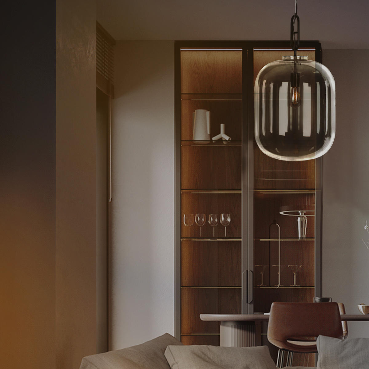 Подвесной светильник LOFT IT Oda 10195/350 Amber